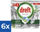 Bol.com Dreft Platinum All In One Vaatwastabletten Regular 22 stuks - Voordeelverpakking 6 stuks aanbieding