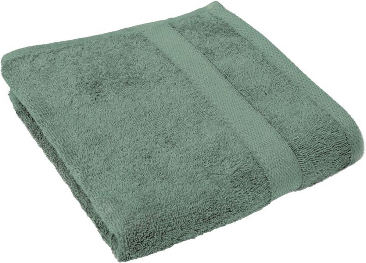 TISECO HOME STUDIO - Badlaken RIVA - SET/3 - 100% katoen - 450 g/m² - 100% katoen - superzacht en zeer absorberend - 70x140 cm - Groen