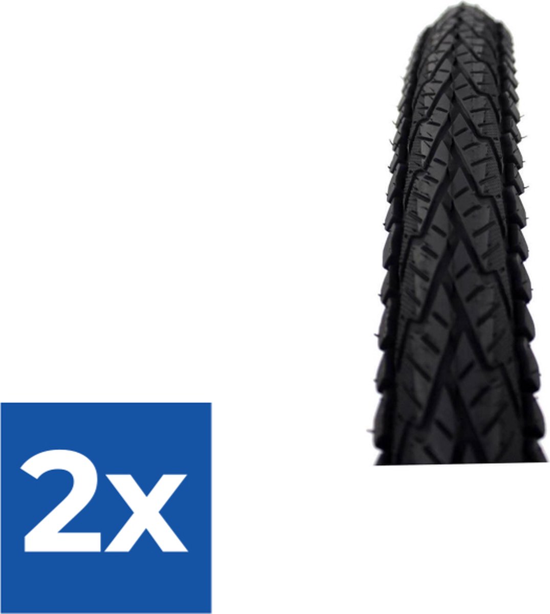 Deli Tire Buitenband SA-282 26 x 1.95 zw refl - Voordeelverpakking 2 stuks