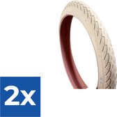 Deli Tire Buitenband SA-206 18 x 1.75 ivory - Voordeelverpakking 2 stuks