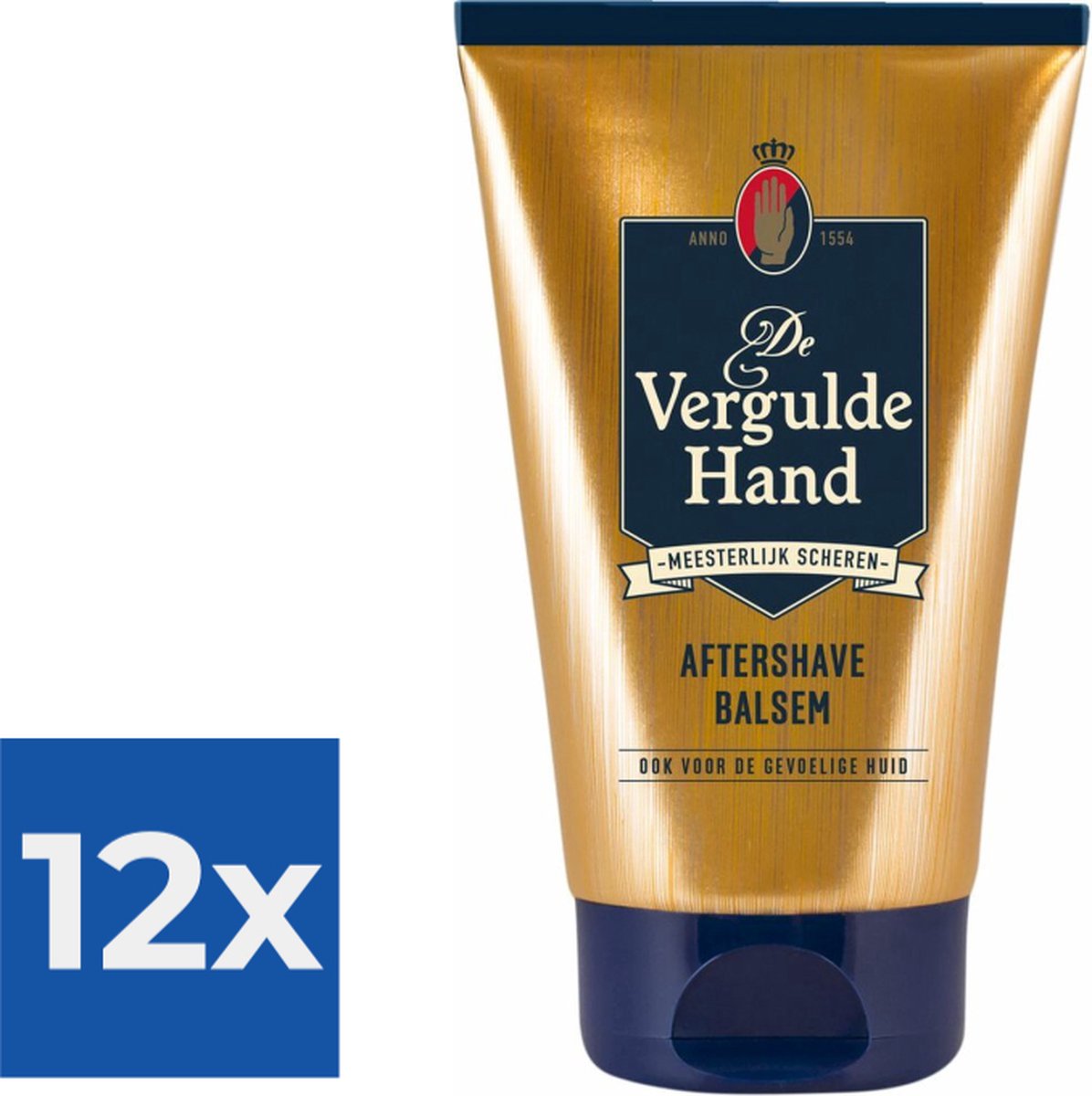 Vergulde Hand Aftershave Balsem 100 ml - Voordeelverpakking 12 stuks