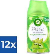 Air Wick Pure Honeydew & Cumcumber Navulling 12 x 250 ml