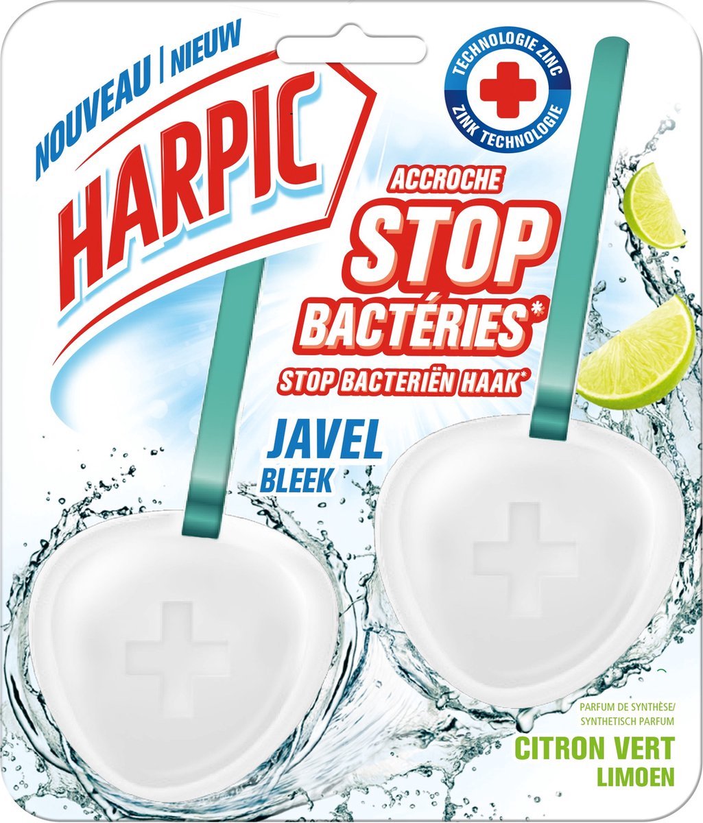Harpic Toiletblok Hygiene duo 2x35ml - Voordeelverpakking 24 stuks