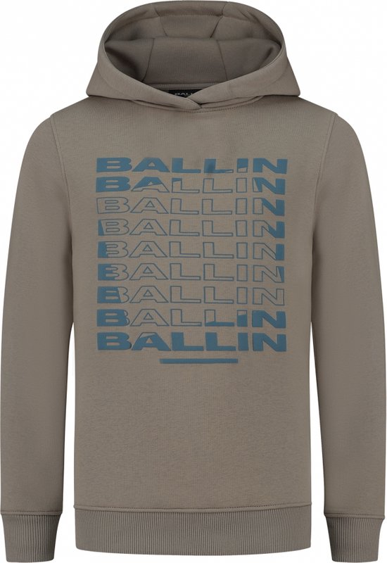 Ballin Amsterdam Trui 23037313 Jongens Trui - Taupe - Maat 140