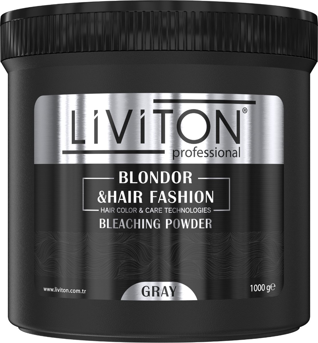 Liviton Professional Premium Blondeerpoeder - 1000g - Blauw Stofvrij Ontkleuringspoeder - Voor Alle Oplichtingstechnieken