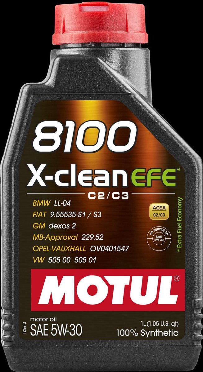 Motul 8100 X-Clean Efe 5W30 1L