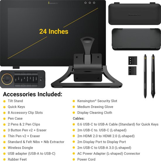 The Xencelabs 4K OLED Pen Display 16 is Light, Bright, and Portable The Xencelabs 4K OLED Pen Display 16 is Light, Bright, and Portable
