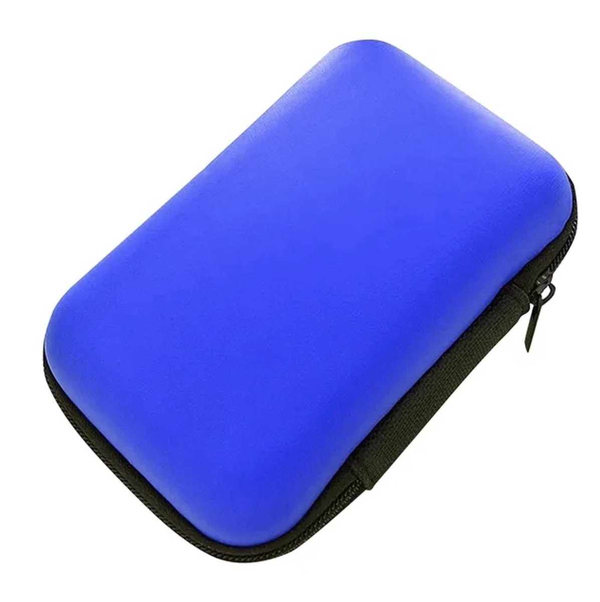 Opberg hoesje - Hard Case - Etui - Organizer - Sleutels - Oordopjes - Laadkabels - USB - Geld - Opbergen - Donker blauw