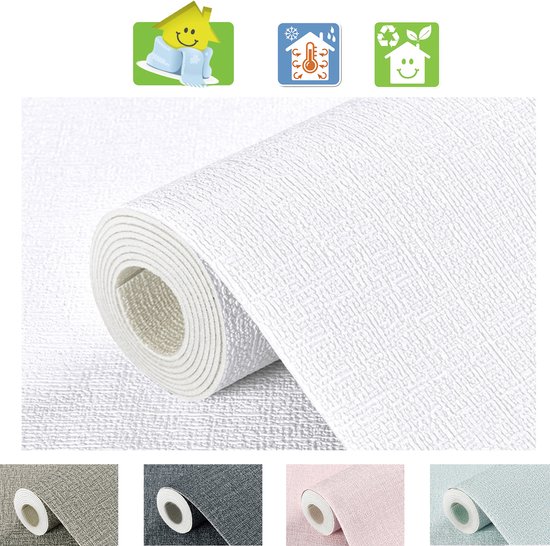 Mogi Products - Isolerend Behang - Zelfklevend Behang voor Woonkamer &  Slaapkamer -... | bol