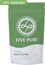 Live Puri Naturel Ongezoet Eiwitpoeder - Suikervrij en ongezoet - Geen (kunstmatige) zoetstoffen - Puur natuurlijk whey proteine en caseinaat - 87% eiwit - Zonder aroma - En een heerlijke milde smaak!