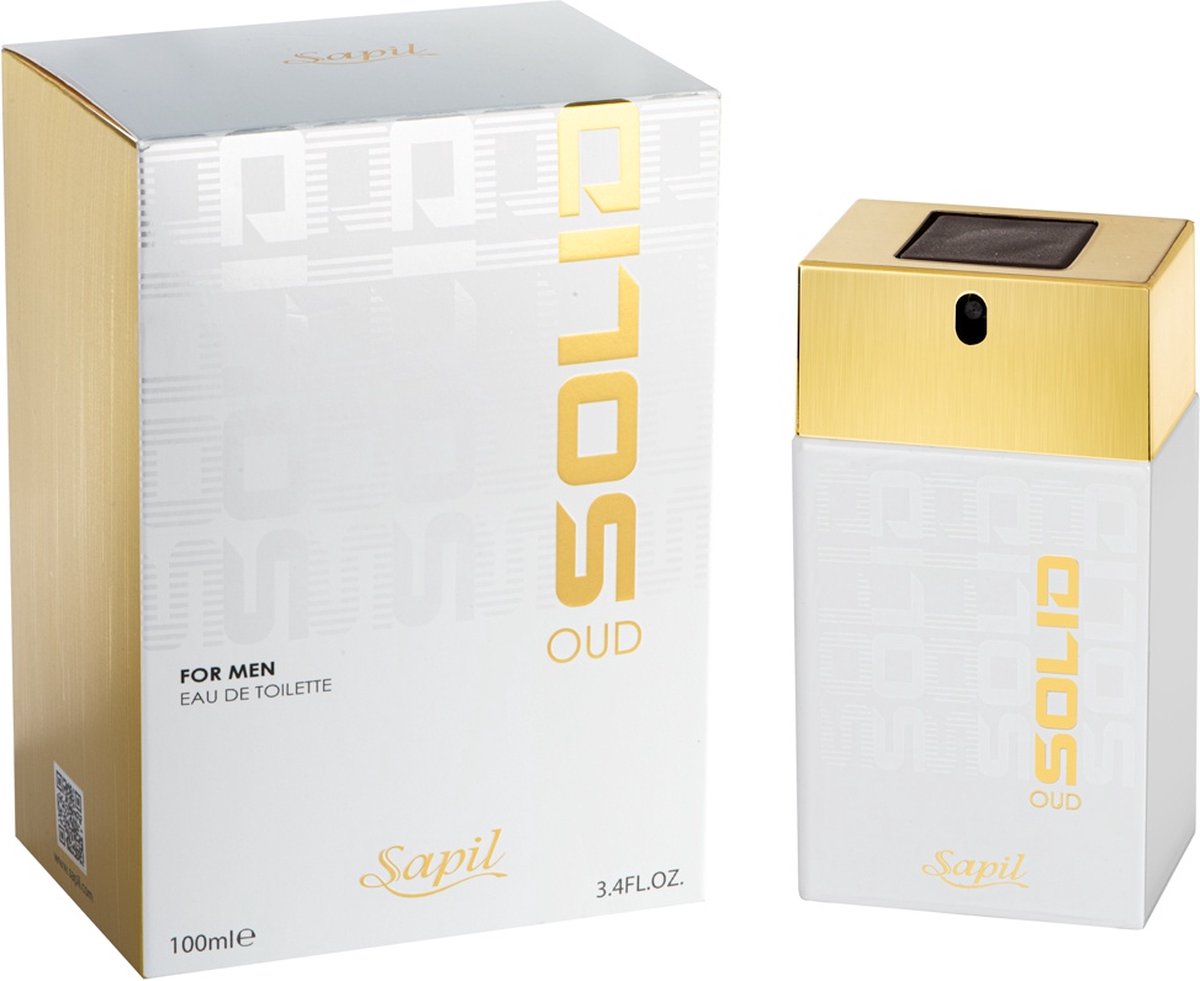 Sapil Solid Oud 100ml - For Men