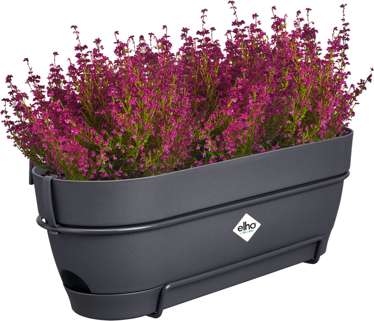 Elho Vibia Campana Balcony Planter Allin1 50 - Planter for Balcony