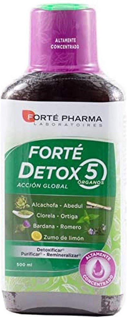 Digestive supplement Forté Pharma Forté Detox Lemon 500 ml