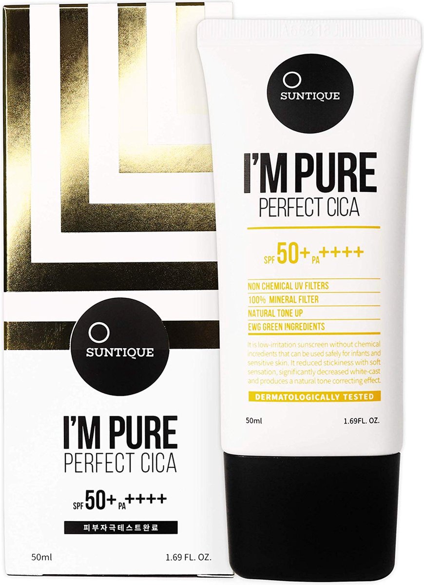 Gezichtszonnecrème Suntique I'm Pure 50 ml SPF 50