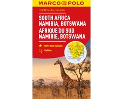 Marco Polo Maps- South Africa, Namibia & Botswana Marco Polo Map
