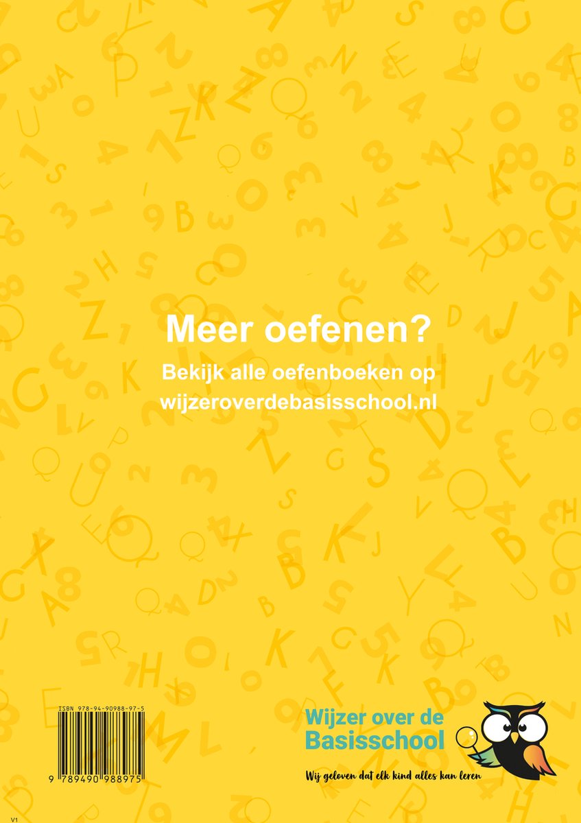 Cito Leerling in Beeld -IEP Midden Groep 7 (M7) Oefenboek - Afgestemd op Leerling in Beeld (Cito), IEP-toets, Route 8 - Wijzer over de Basisschool - back cover