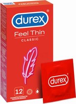 Durex Condooms - Thin Feel Classics - 12 stuks - Discreet Verzonden - Hoge kwantumkorting