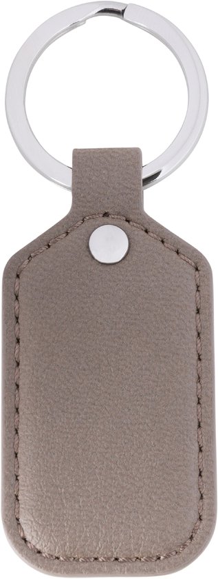 Porte-clés de paiement portable - cuir vegan - couleur Earth Brown - paiement sans contact