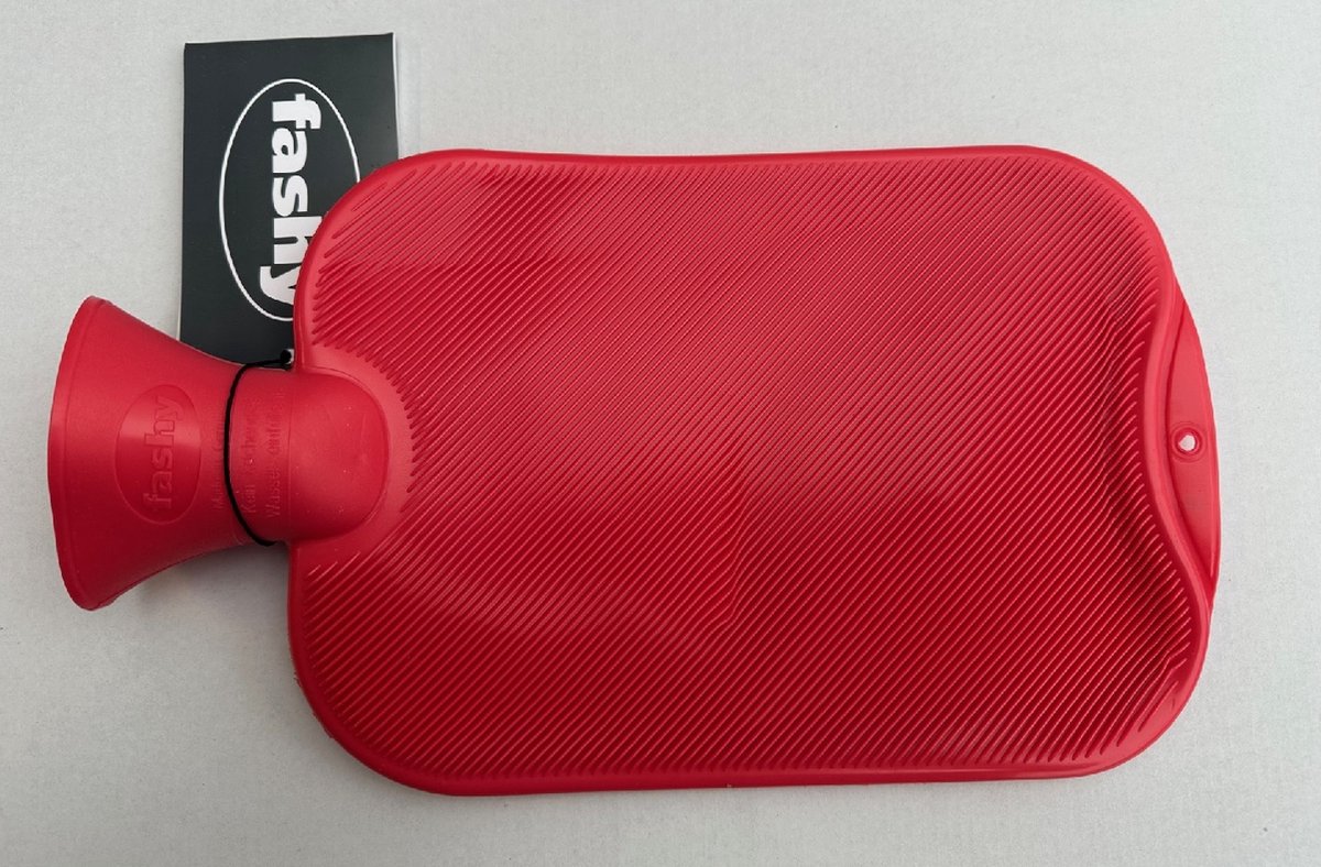 Goedkoopste Fashy - Warmtekruik - Enkelzijdig Geribbeld - Rood