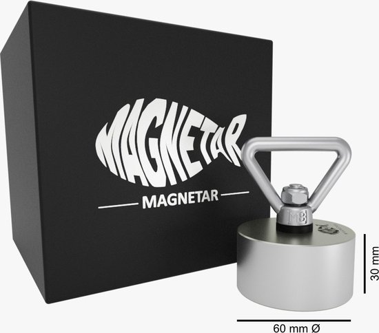 Aimant Hardcore Magnetar 360° avec une puissance de 600 kg