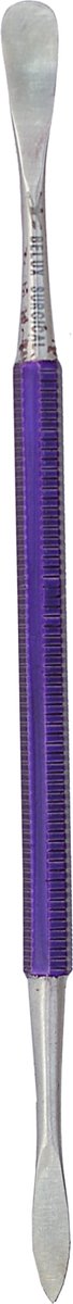 Goedkoopste Belux Surgical Instruments / Bokkepootje - Manicure en Pedicure - Dubbelzijdig - Gekleurd - 14.5 cm - 1 1 Gratis