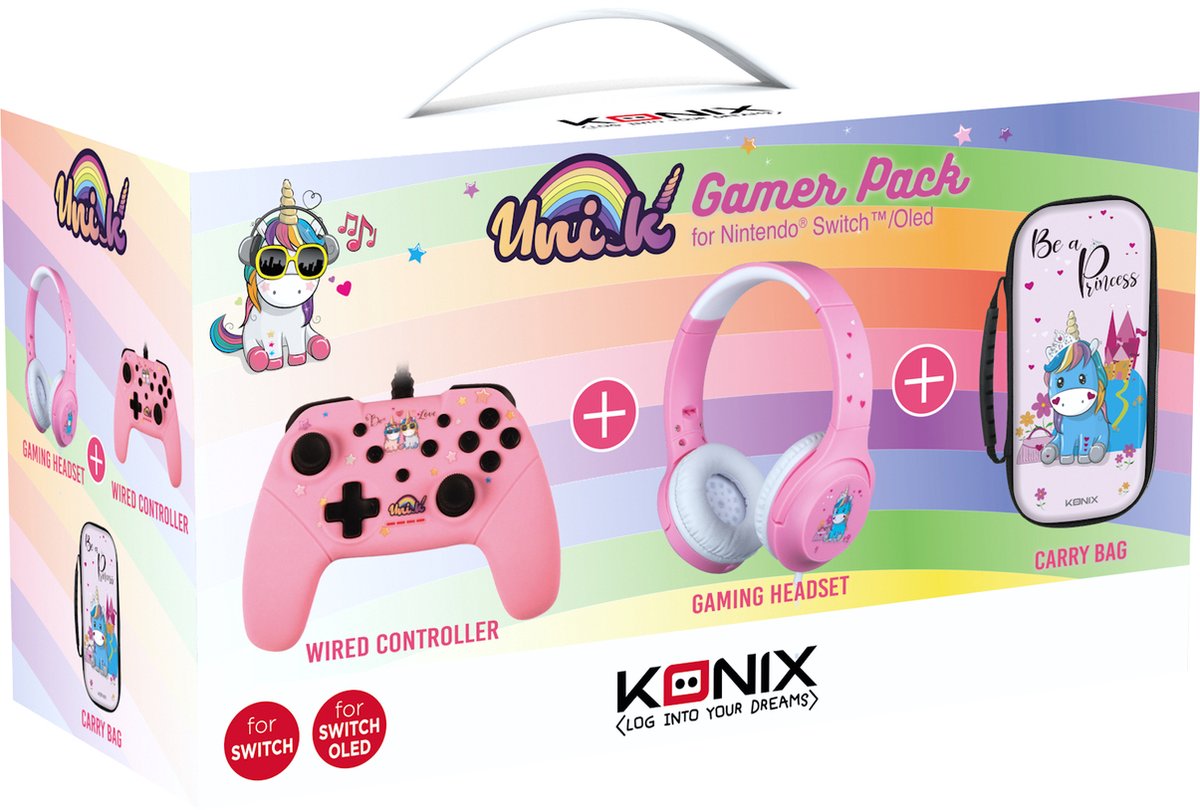 Unik - Switch - accessoires pack (Switch/Oled/Lite)