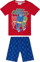 PJ-Masks Pyjama met korte mouw - rood - Maat 116