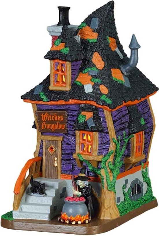 Lemax - Witches Bungalow, B/o Led uit de 2017 Collectie
