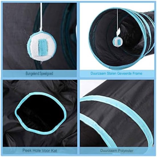 Aumüller Donut kattentunnel grijs | De Kattensite Webshop Aumüller Donut kattentunnel grijs | De Kattensite Webshop