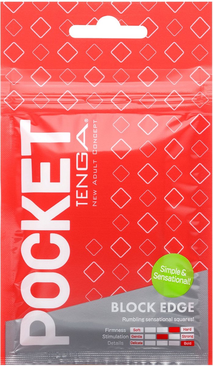 Goedkoopste Tenga - Pocket Stroker Block Edge