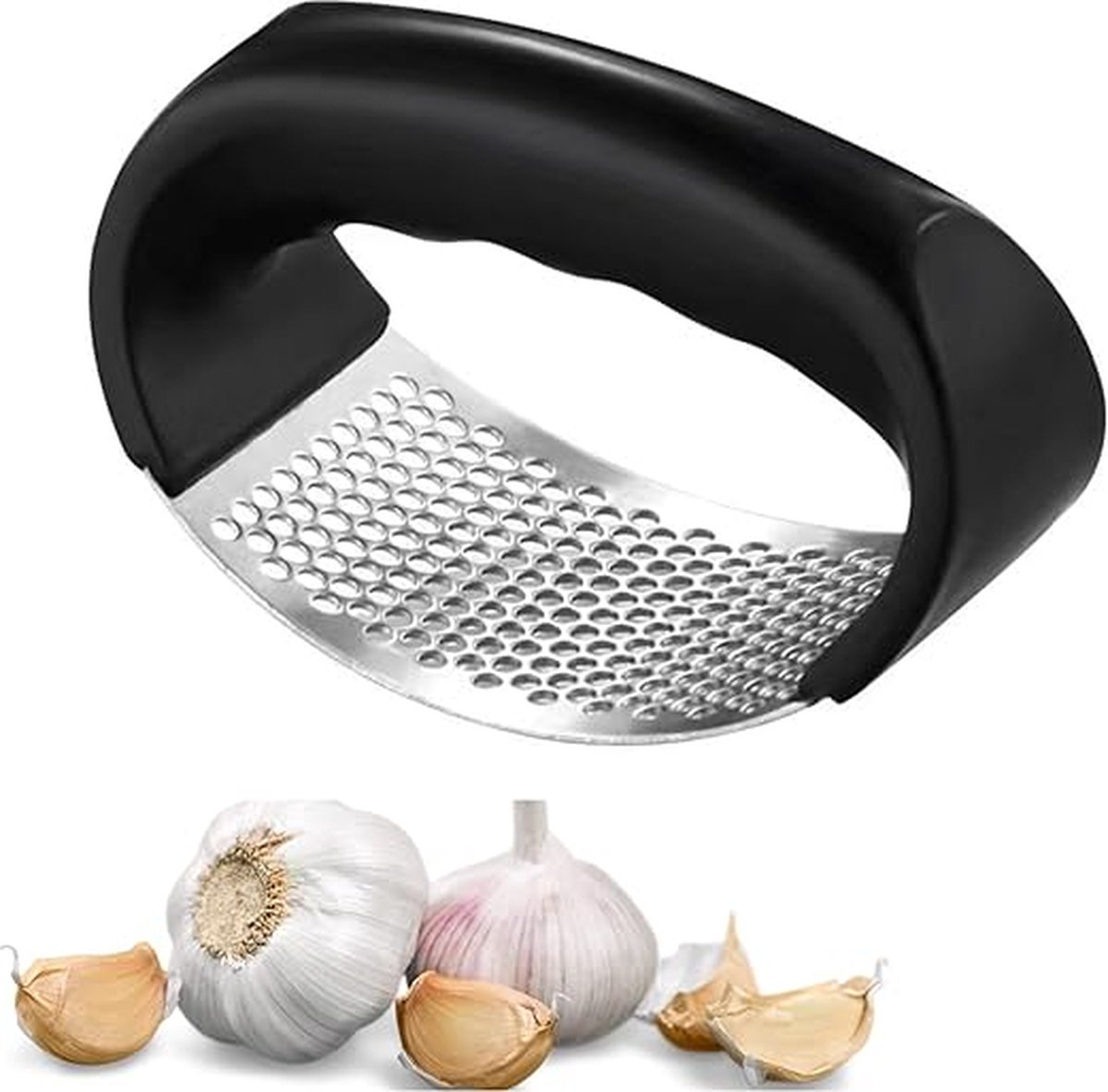 Narimano® Knoflookpers, knoflookpers met vierkant gat crusher, knoflook gemberpers