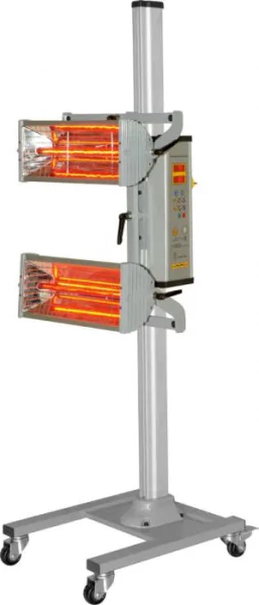 KRAUSS 200AX Infrarood Straler met 2 cassettes - 2200 Watt