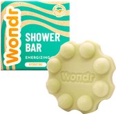 WONDR shower bar - Energizing Ginger - Alle huidtypes - Hydraterend - Zacht - Zeepvrij - 110g