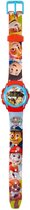 Paw Patrol LCD-horloge-blauw