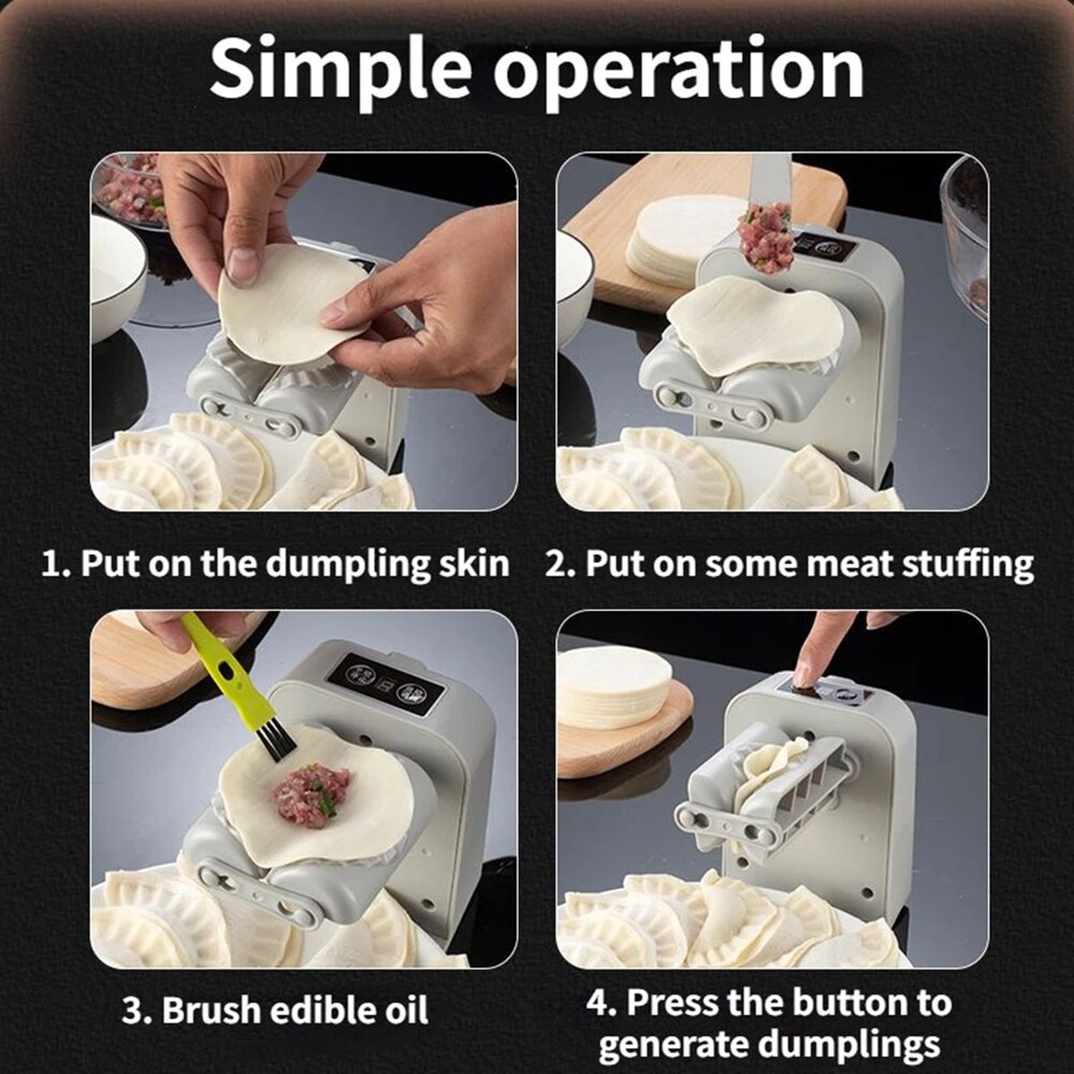 Dumpling/Ravioli Maker (2-delige set