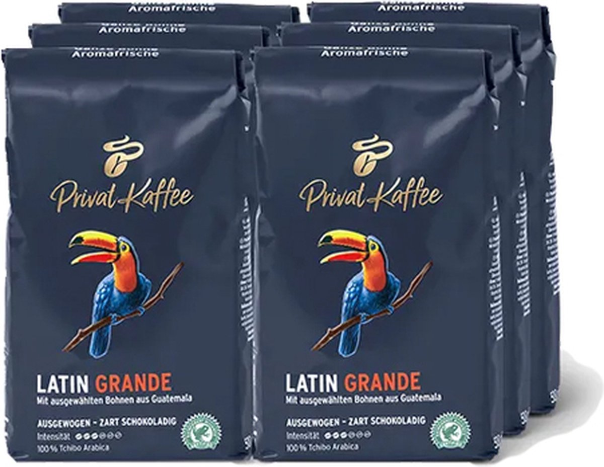 Tchibo - Privat Kaffee Latin Grande Bonen - 6x 500g