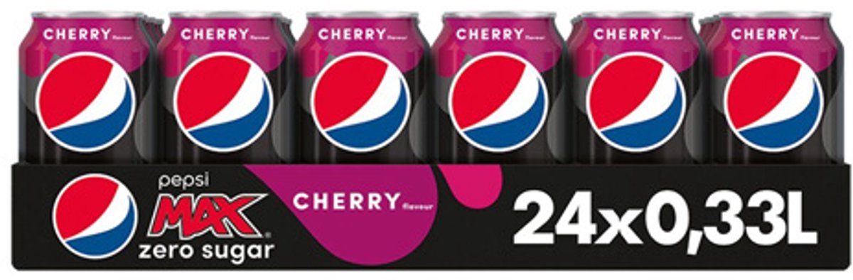 Pepsi - Max Cherry - 24x 330ml