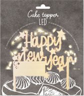 ScrapCooking Cake topper LED Happy New Year