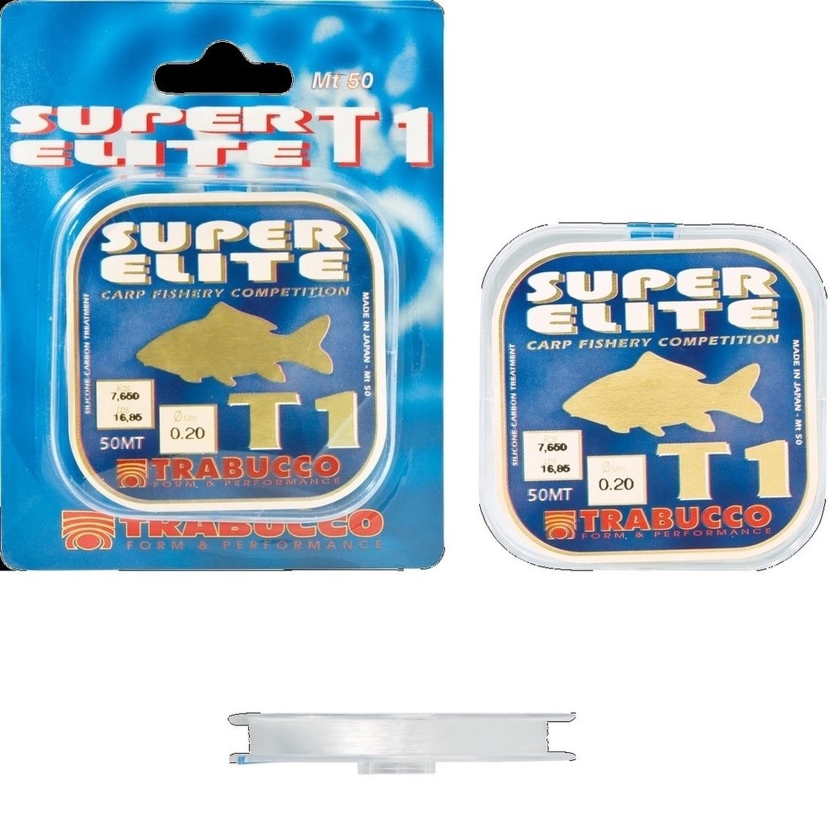 Trabucco T1 Super Elite Carp 50m - Maat : 0.10mm