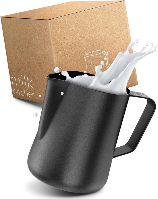 Cafetière à lait, pot à lait en acier inoxydable de 150 ml, mousse