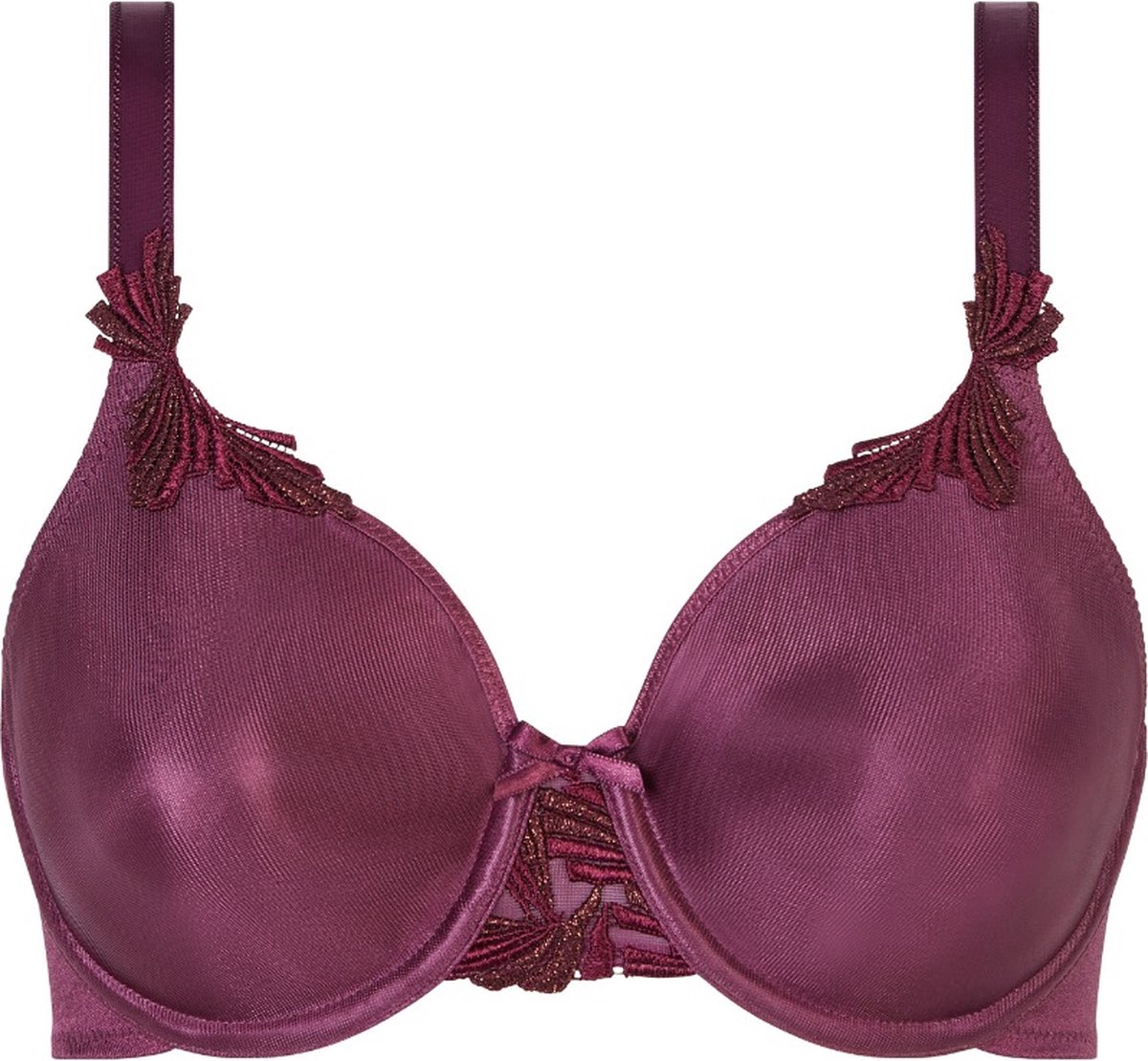 Chantelle Hedona Beugel BH - Blauw - Stevige kanten bh met goede ondersteuning - 80B - Paars