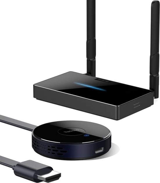 Draadloze Display-adapter Voor Miracast En DLNA – 1080P, Compact, Geschikt Voor Presentaties, Tv En Autoruiten
