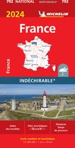 Cartes nationales Michelin - Carte routière Michelin 792 France 2024 Indéchirable