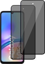 2x Privé Screenprotector geschikt voor Samsung Galaxy A05s - Privacy Beschermglas - Privacy Proteqt+