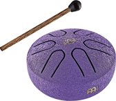 Meinl Sonic Energy 3" Pocket Steel Tongue Drum - A Major, Lotus Flower Purple - Handpan