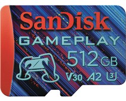 SANDISK MicroSDXC Gameplay 256GB 190mb/130mb V30 U3 A2