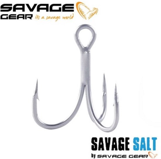 Savage Gear SGY 2x Treble Hooks - Haak: 2 - 8 stuks van Savage Gear — afbeelding 2
