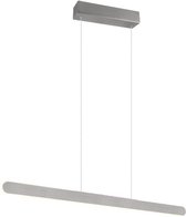 TRIO HELIOS - Hanglamp - Geborsteld aluminium - incl. 1x SMD 28W - 4 Niveaus touchschakelaar - Aanpasbare lichtkleur