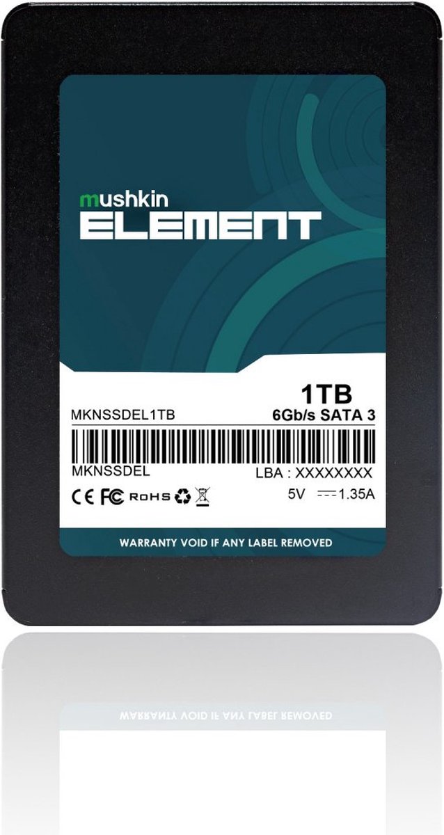 SSD 1TB Mushkin Element 2,5 SATAIII intern intern retail