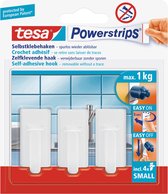 9x Tesa Powerstrips haken small - Klusbenodigdheden - Huishouden - Verwijderbare haken - Opplak haken 9 stuks